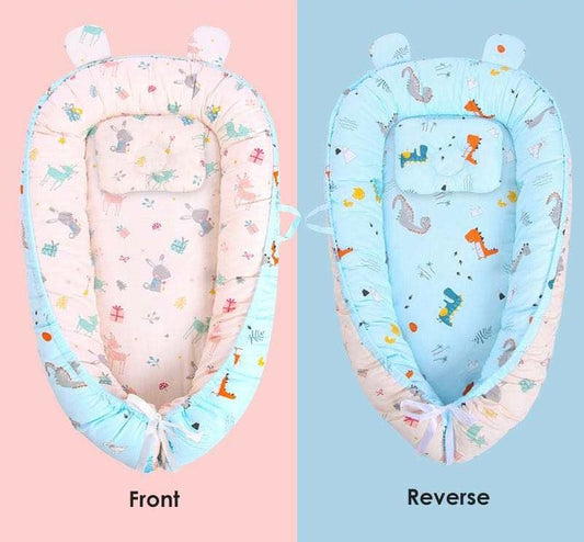 Reversible Baby Lounger Herribone 0-24 Months (Copy)