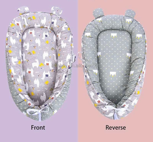 Reversible Baby Lounger Herribone 0-24 Months (Copy)